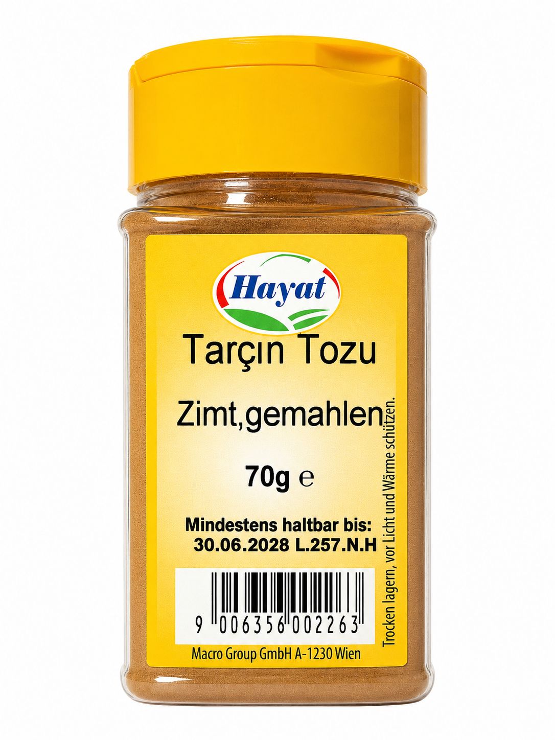 1106 Hayat S Zimt gemahlen 70g