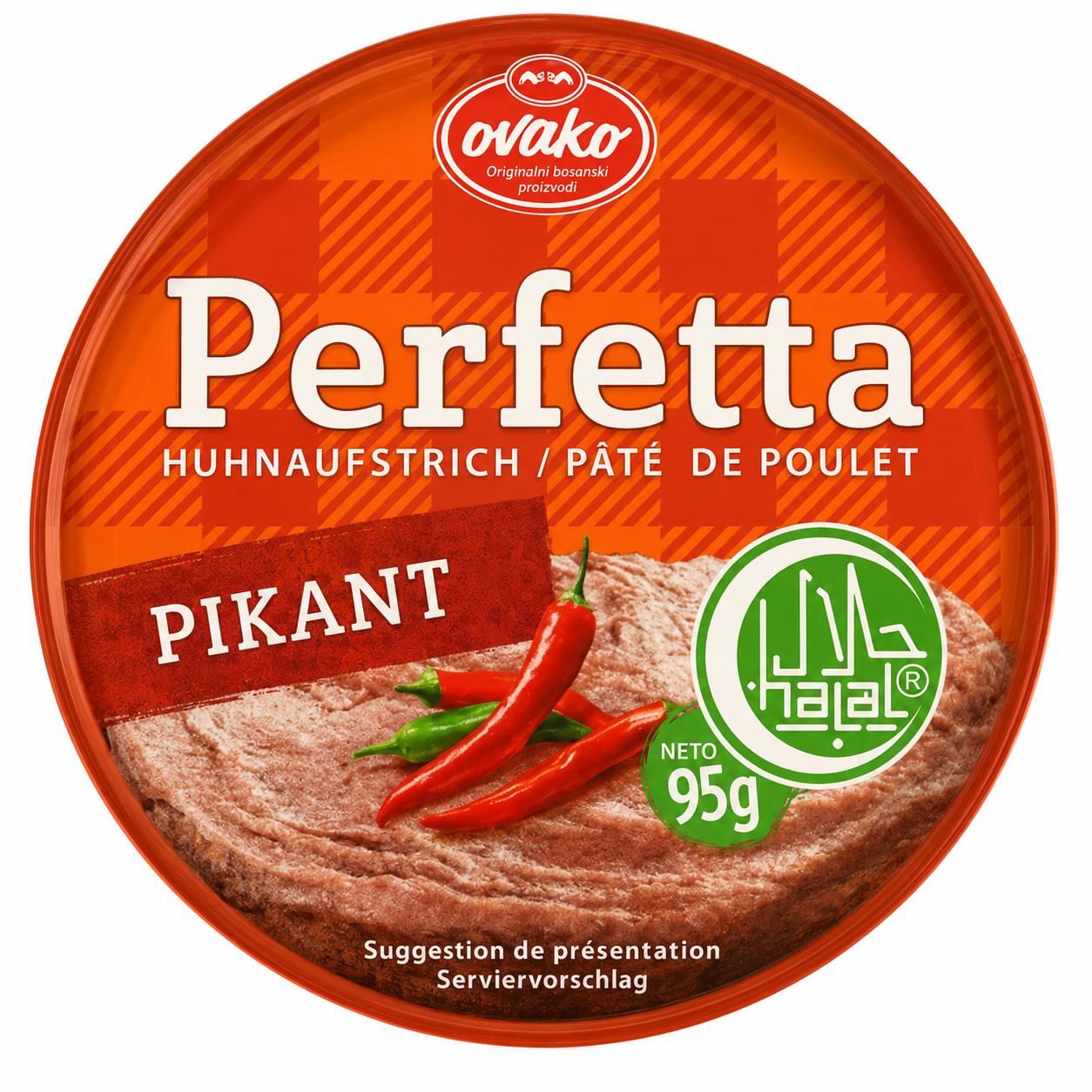 1137 Ovako Perfetta pikant Pastete 95g