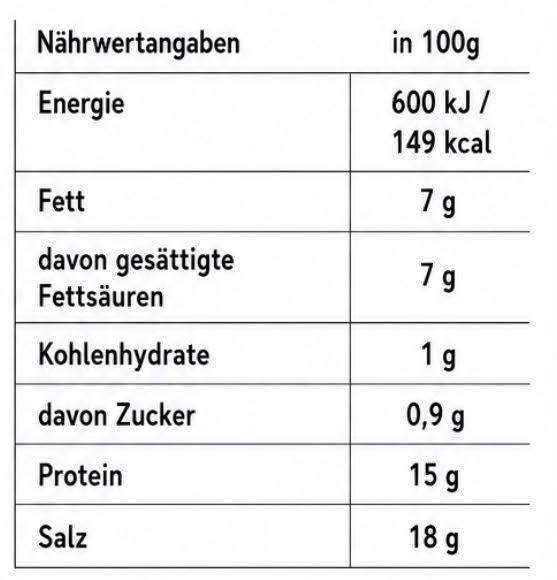 1052 Hühnerfilet geräuchert je Stk.