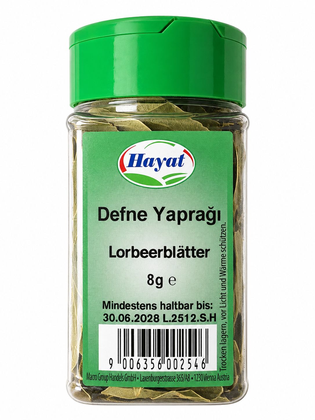 1108 Hayat S Lorbeerblätter 8g