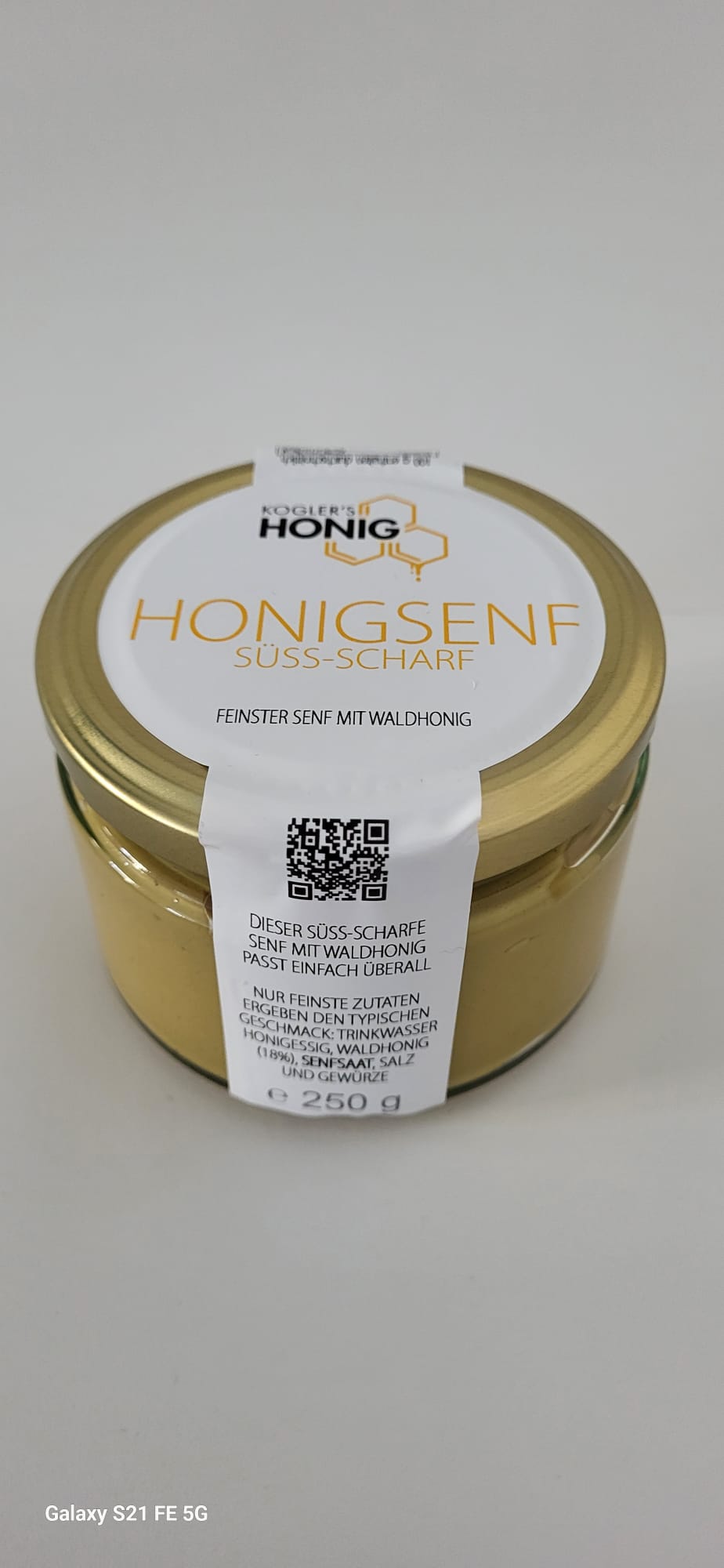 Kogler`s Honigsenf 250g