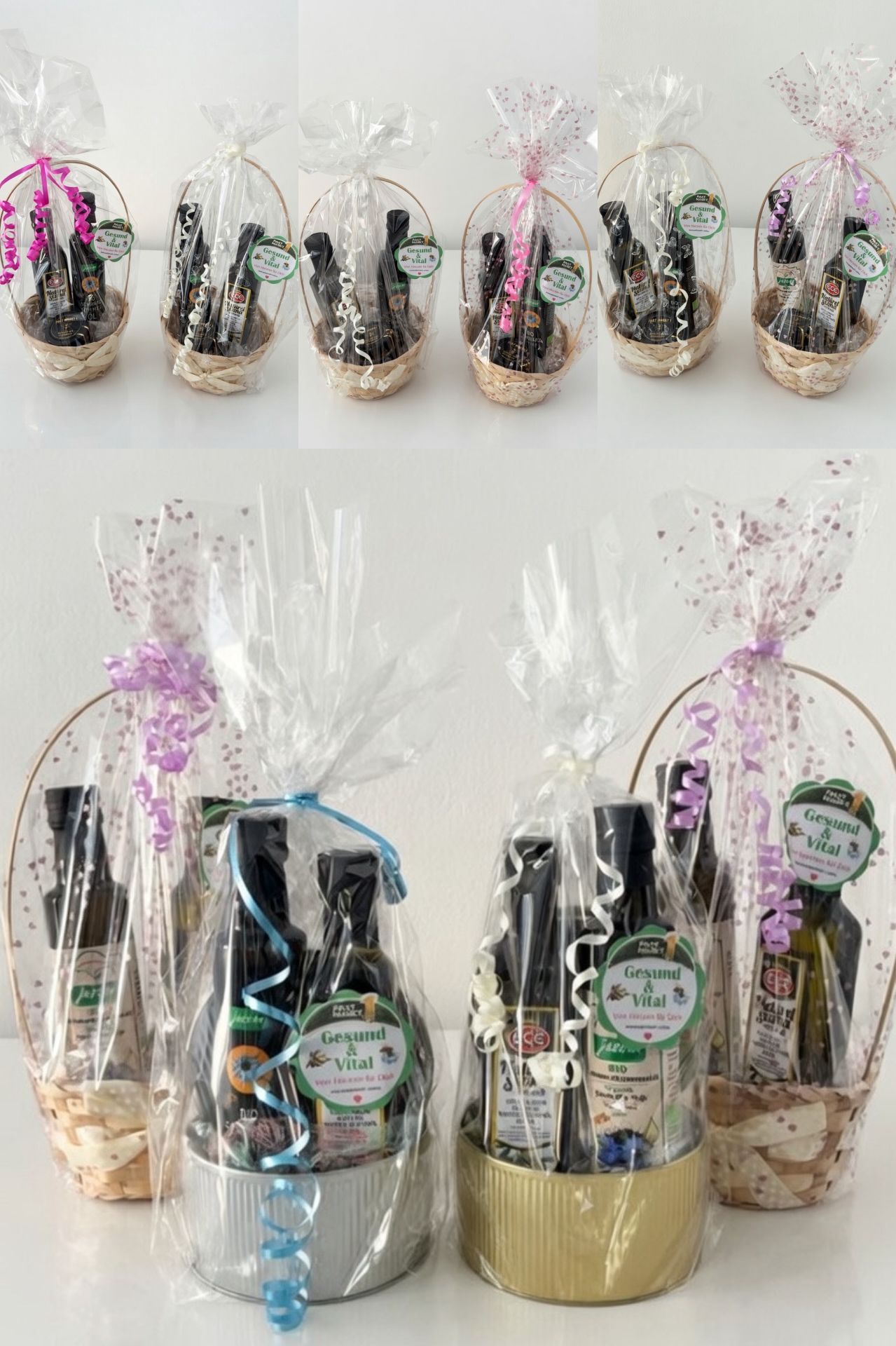 1016 Set "Gesund & Vital" im Geschenkkorb