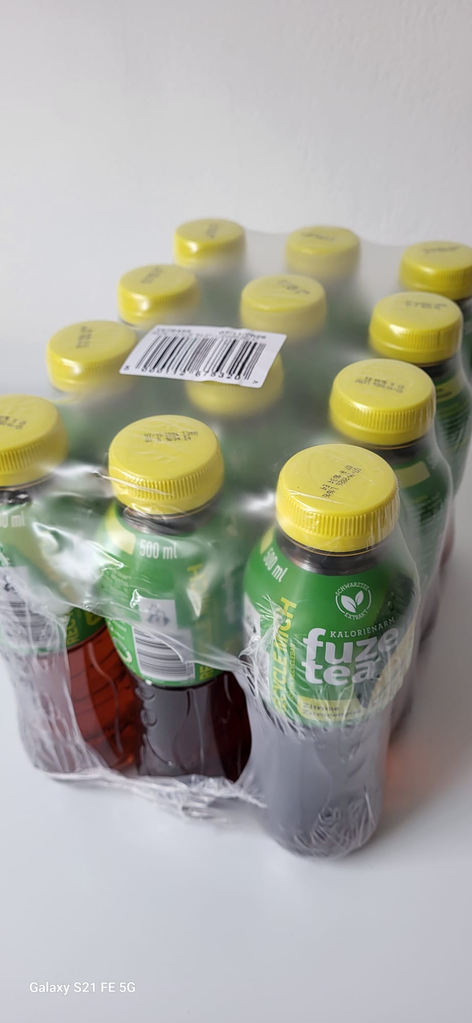 1030  EWP-Pet Fuzetea Zitrone 500ml/12stk/Kolli Kalorienarm