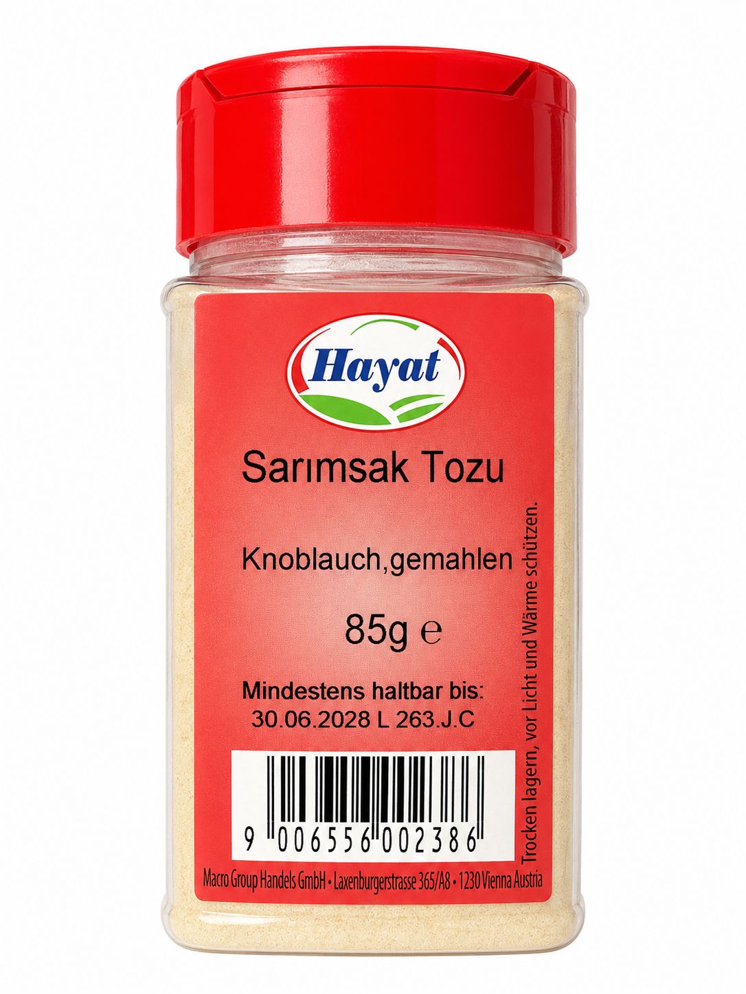 1104 Hayat S Knoblauch gemahlen 85g