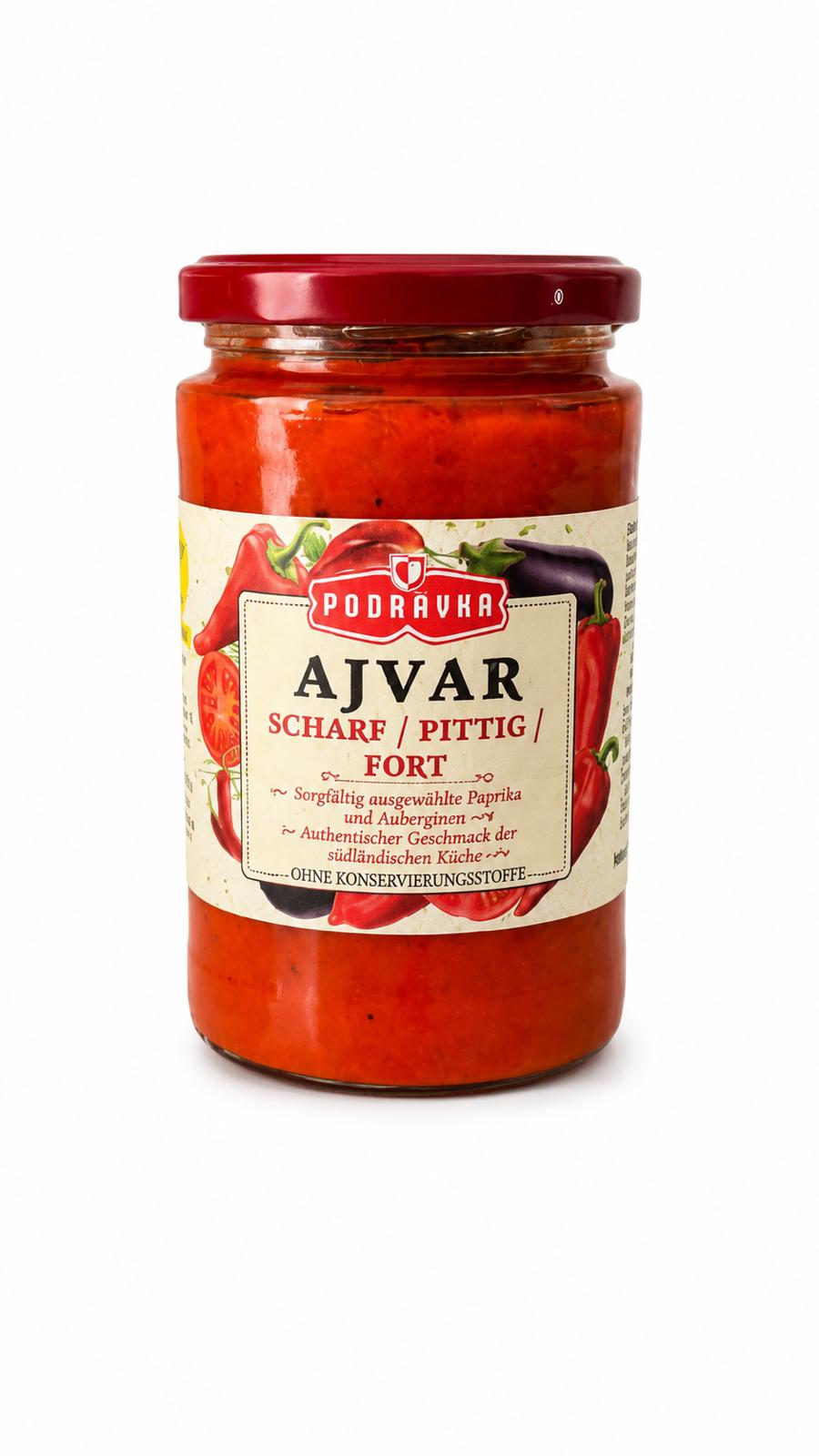 1145 Podravka Ajvar 370g scharf