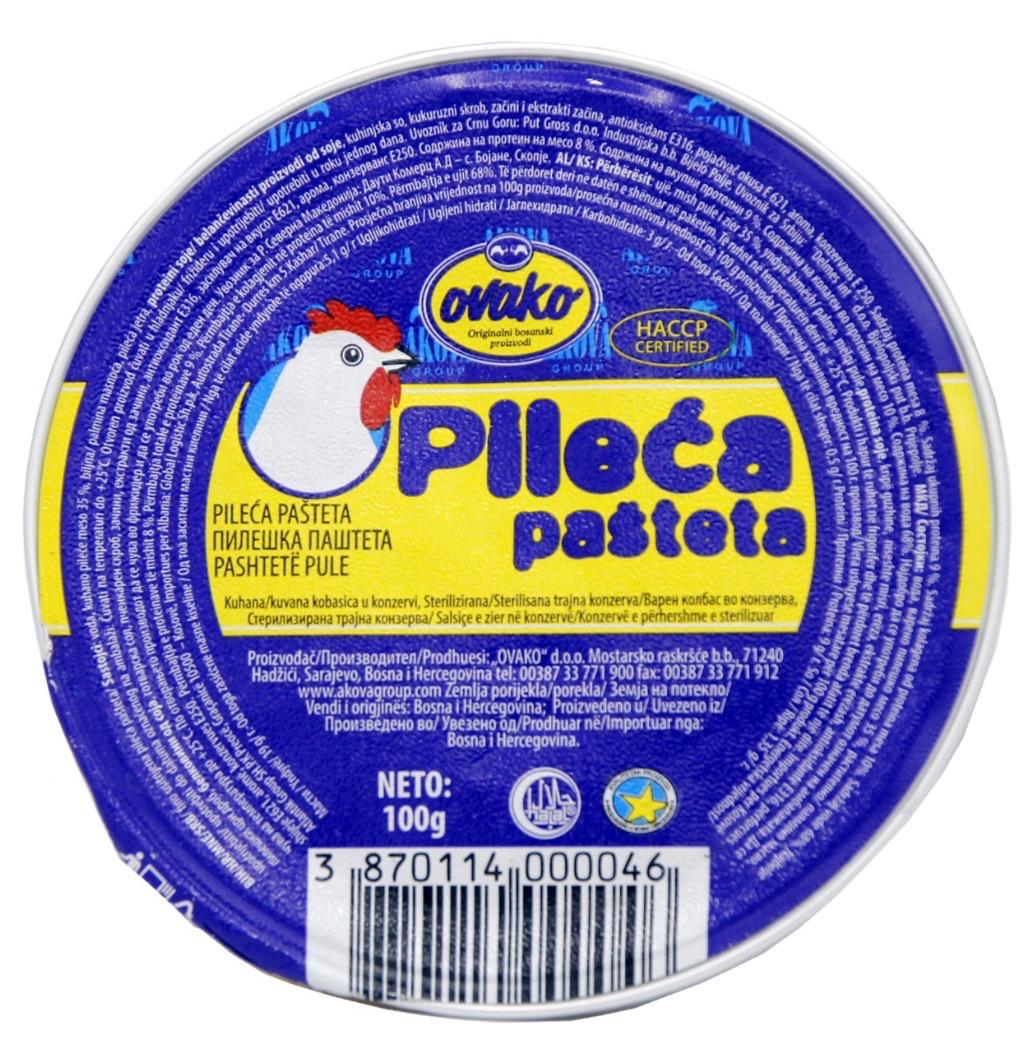 1140 Ovako Hühnerpastete 100g