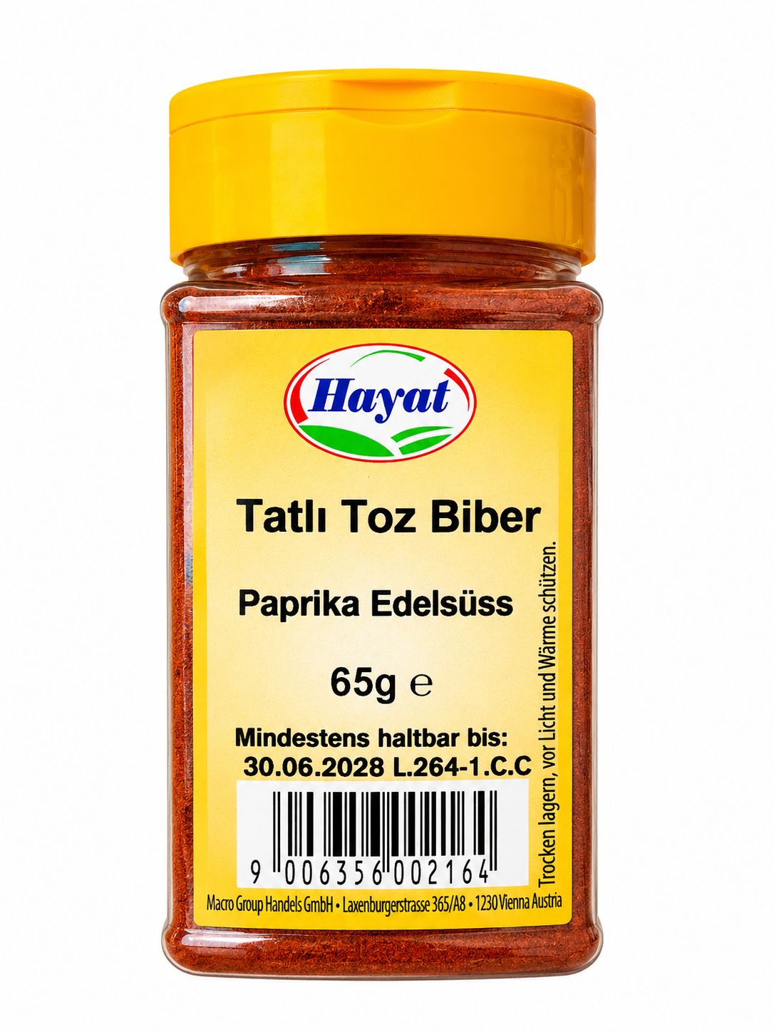 1103 Hayat S Paprikapulver mild 65g