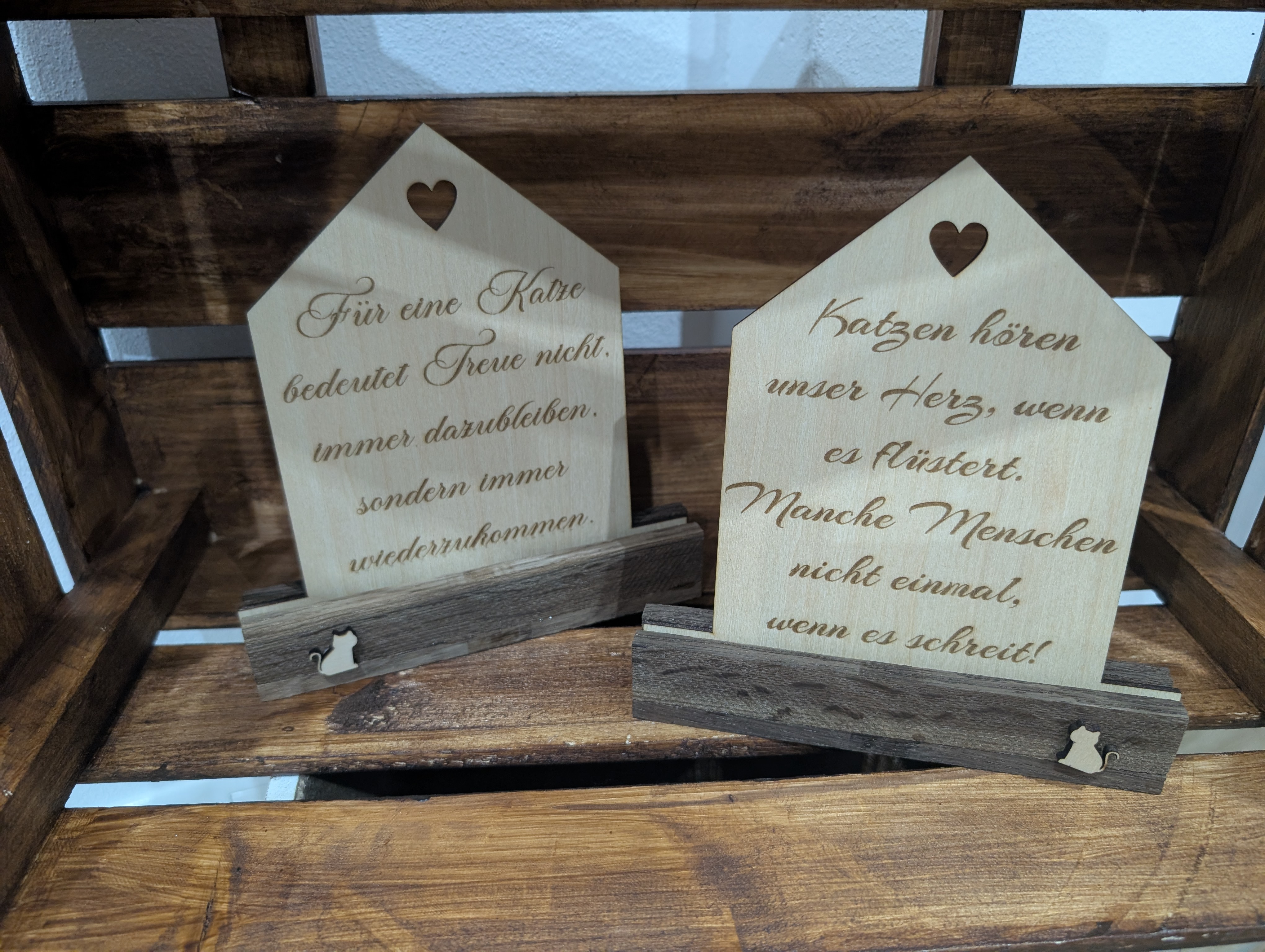 Deko-Holzhäuser für Tierliebhaber