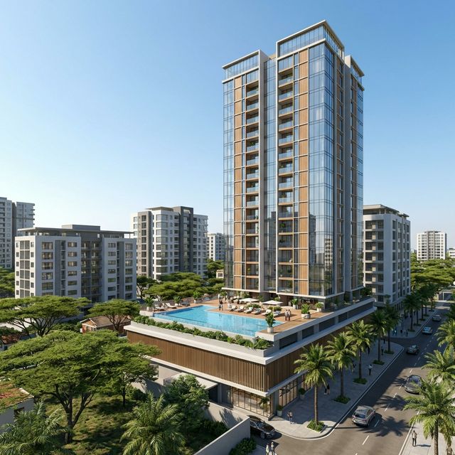 Modern 3-Bedroom Apartment in Westlands (Skyline Tower)