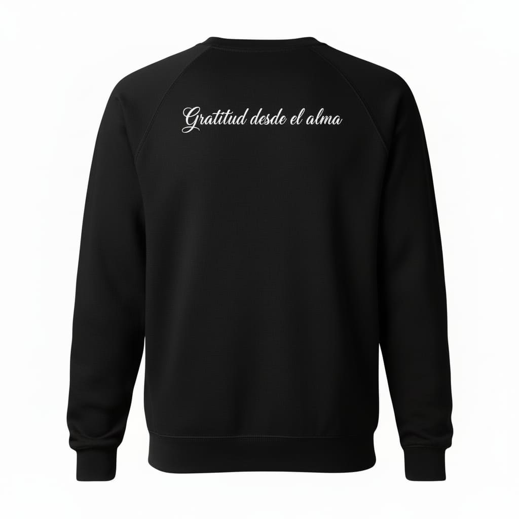 SUDADERA ALGODÓN-POLIÉSTER CORTE UNISEX