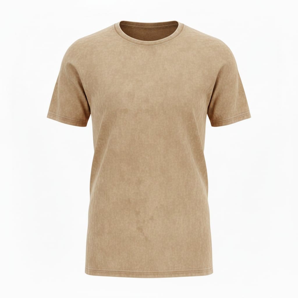 PLAYERA REGULAR ESTILO PRE-LAVADA UNISEX