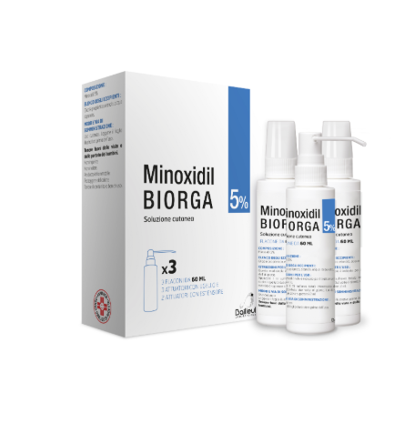 MINOXIDIL BIORGA*SOL CUT 3FL5%