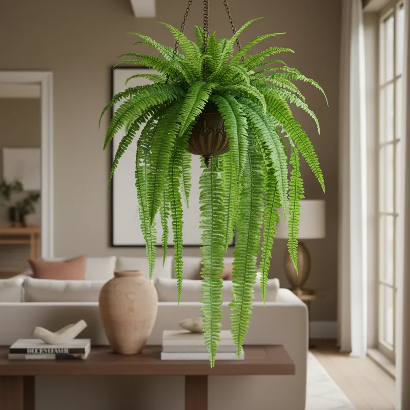 Helecho Artificial Realista