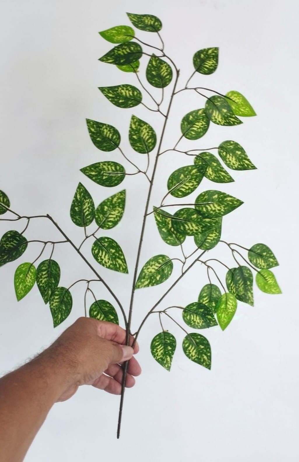 Hoja Artificial Ficus Puntos