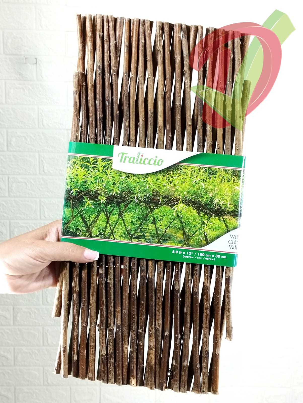 Cerca de madera expandible