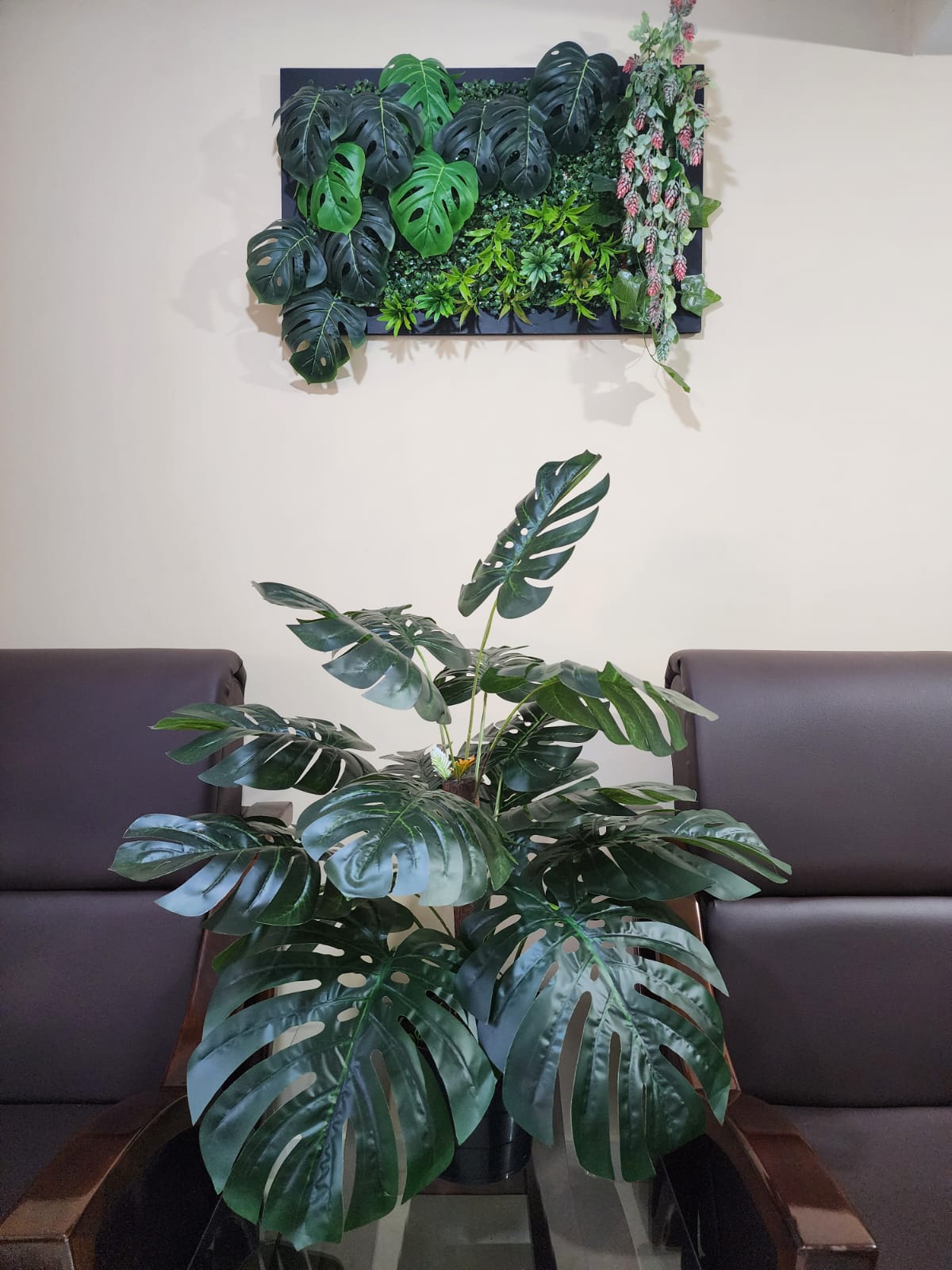 Planta Artificial Monstera
