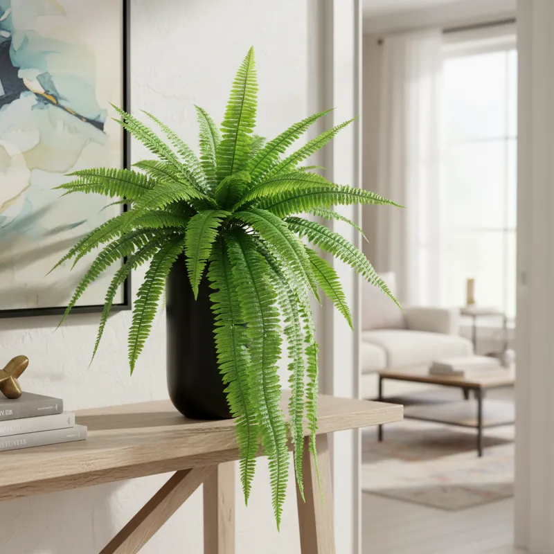 Helecho Artificial Realista