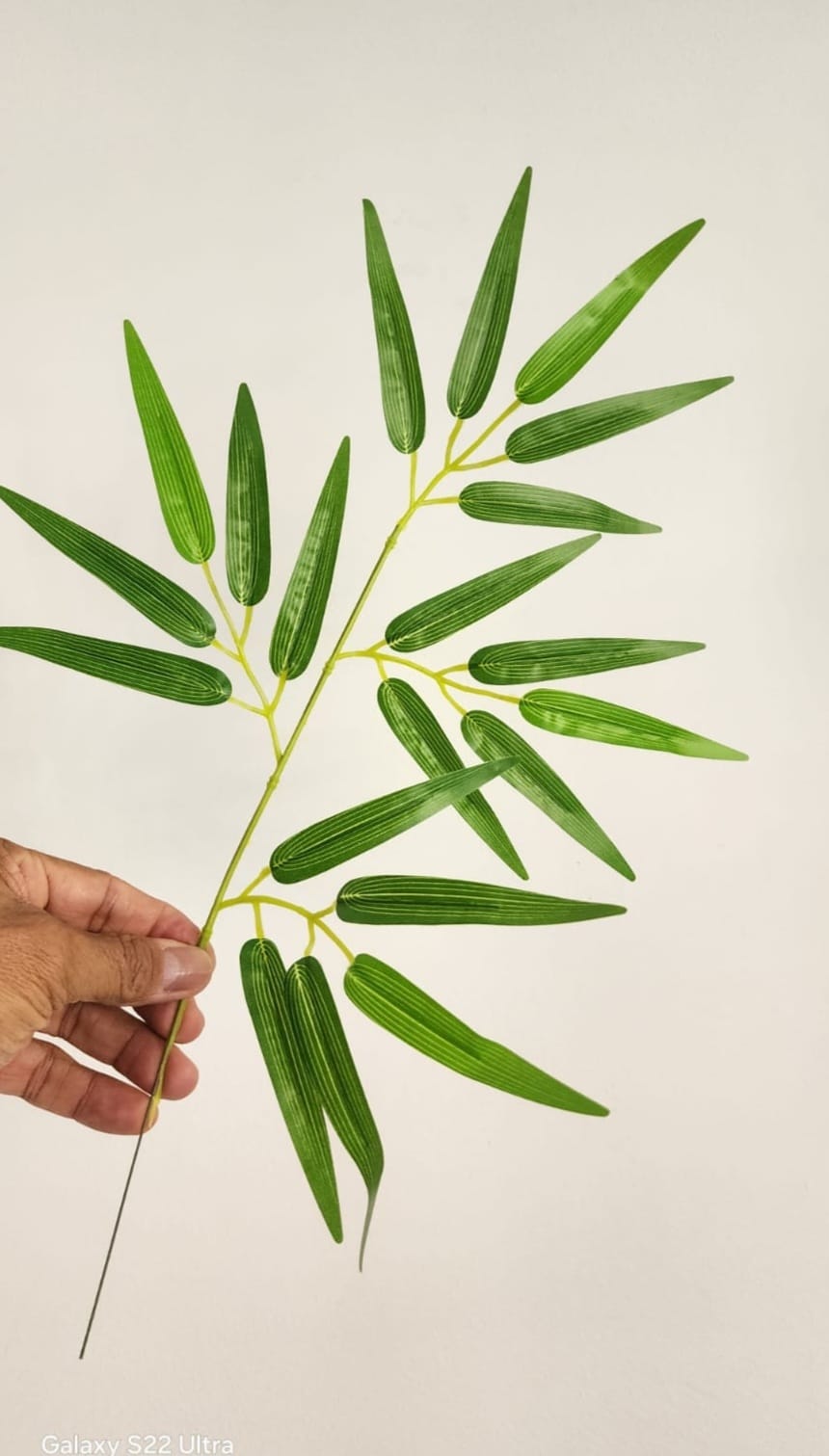 Hoja Artificial de Bambú