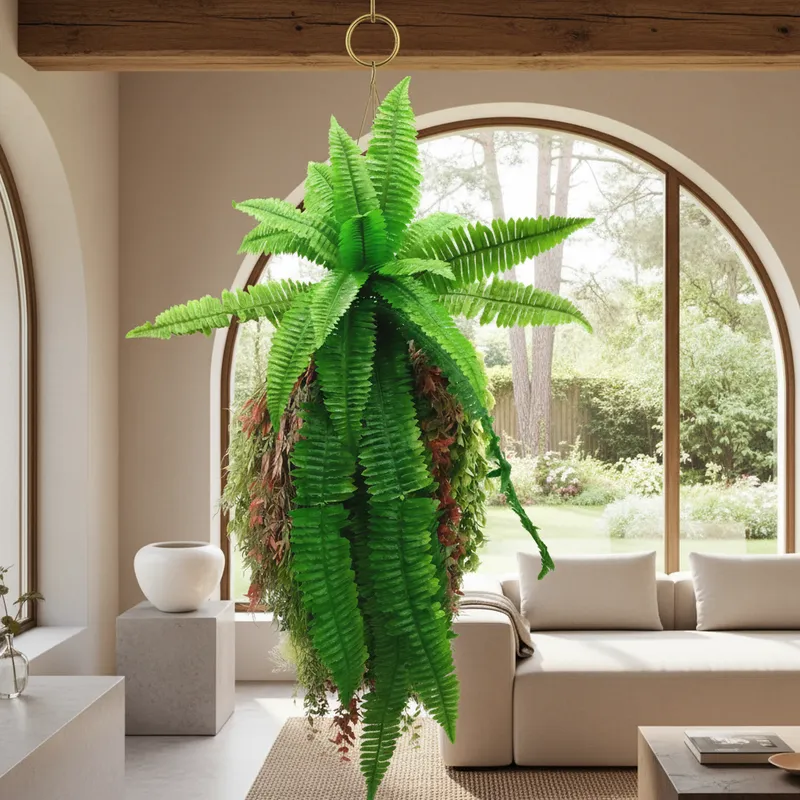 Helecho Artificial Realista