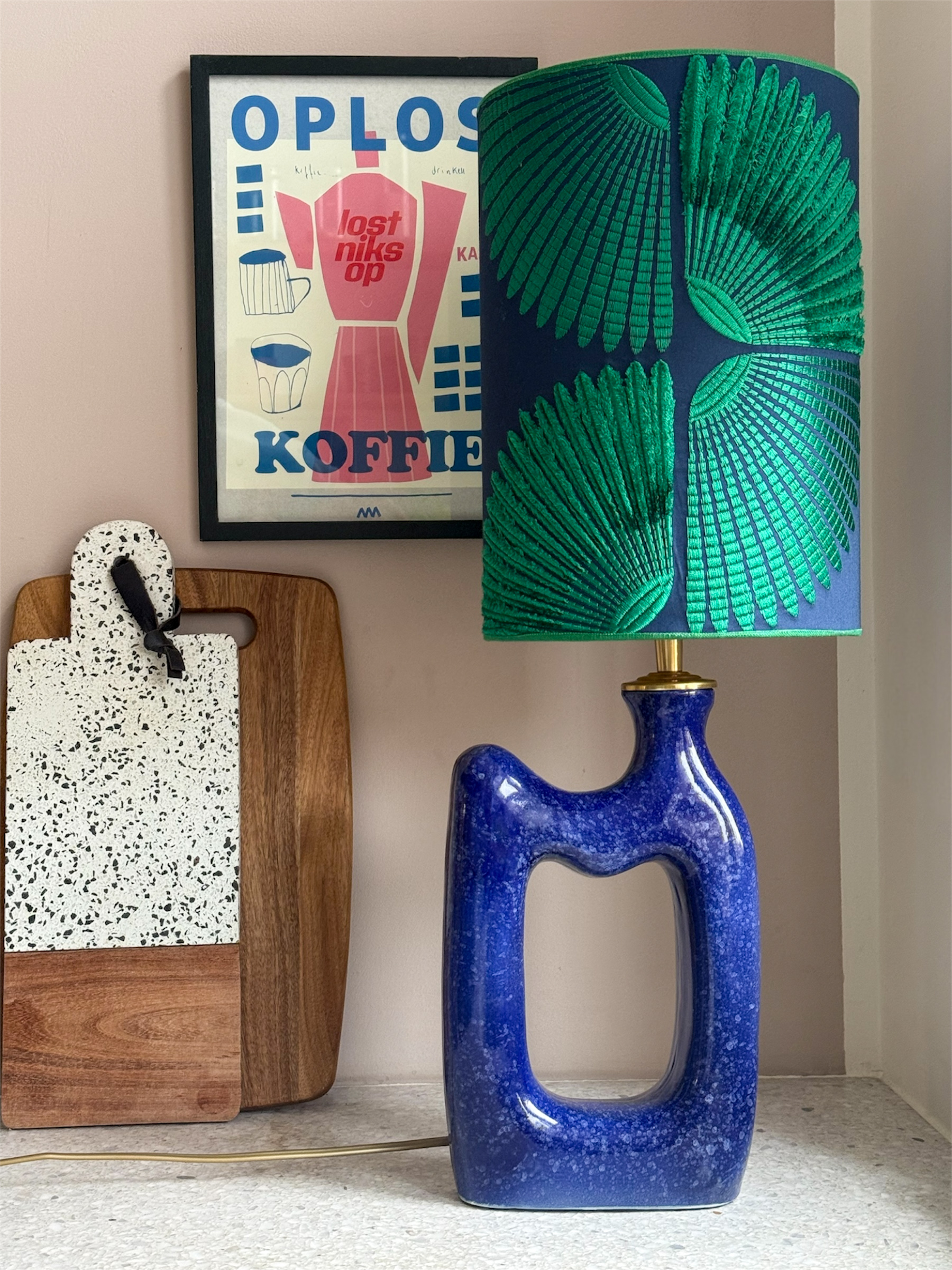 Lampenvoet Blue Medina