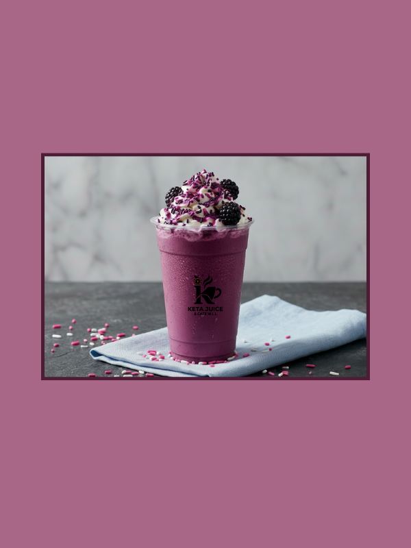 Blackberry Milk Shake