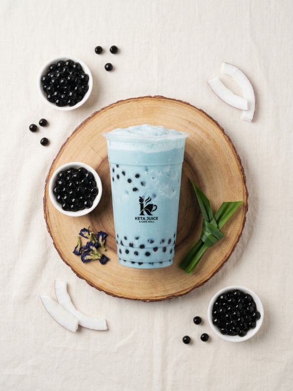 Blue Bubble Tea