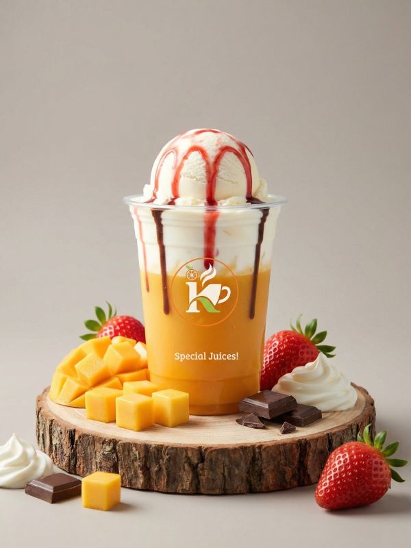 Mango Ice Cream Juice