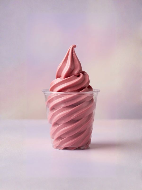 Rose Berry Ice Cream