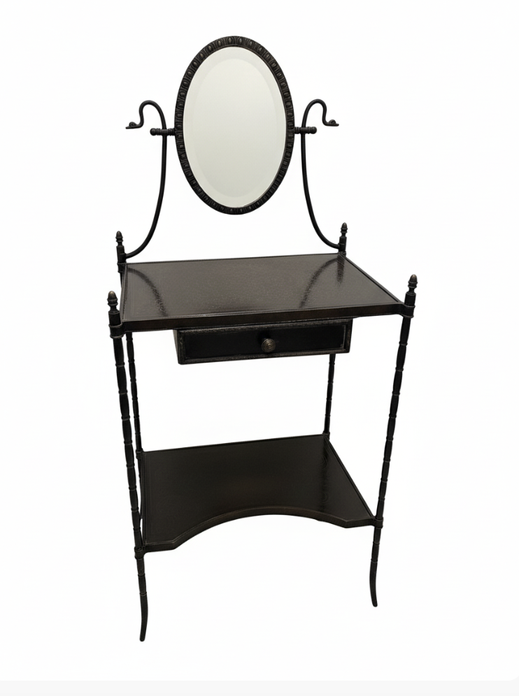 The Isabella Ironwork Vanity by Emilia Interiors, Inc.