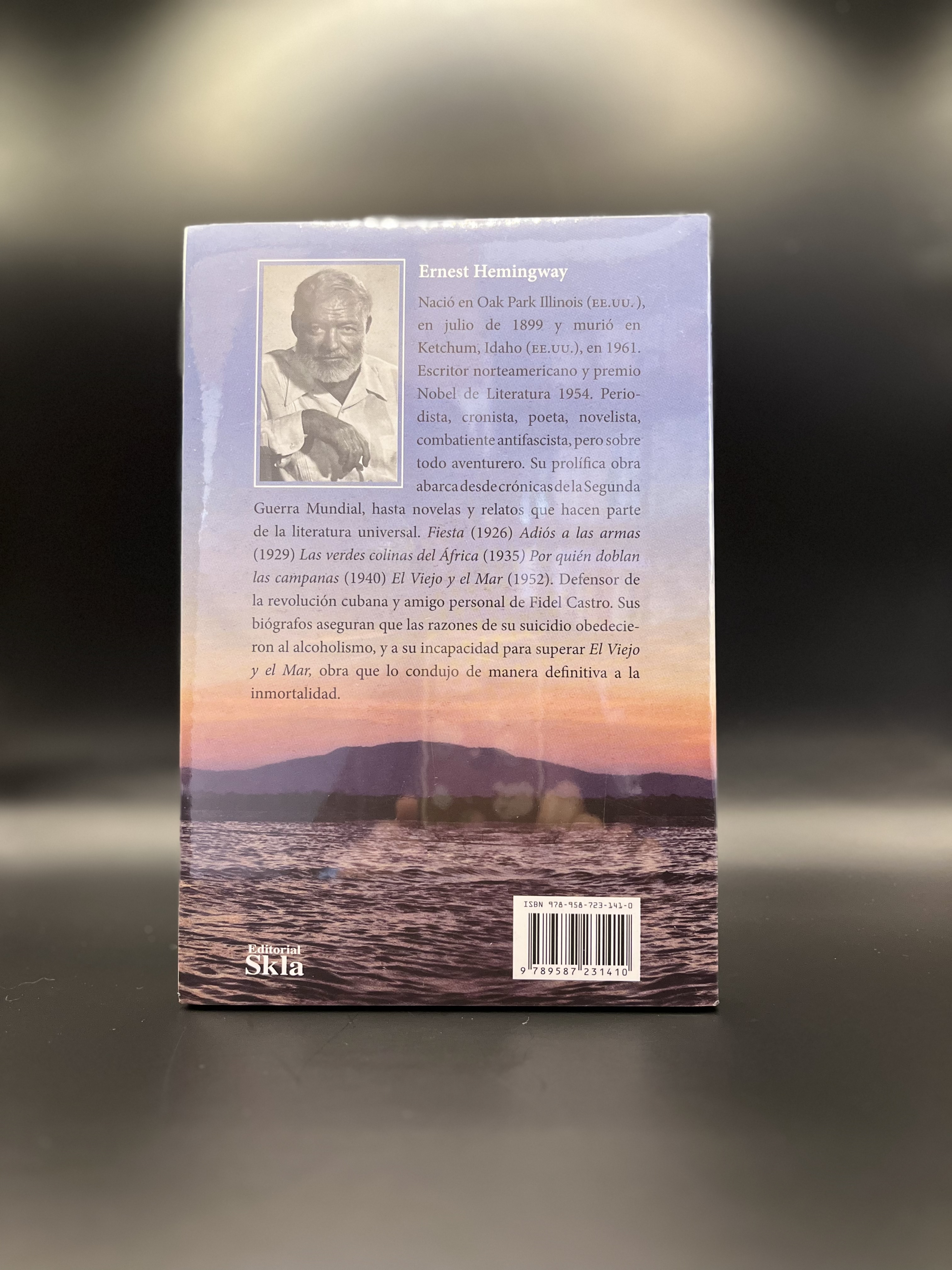 Libro El viejo y el mar 