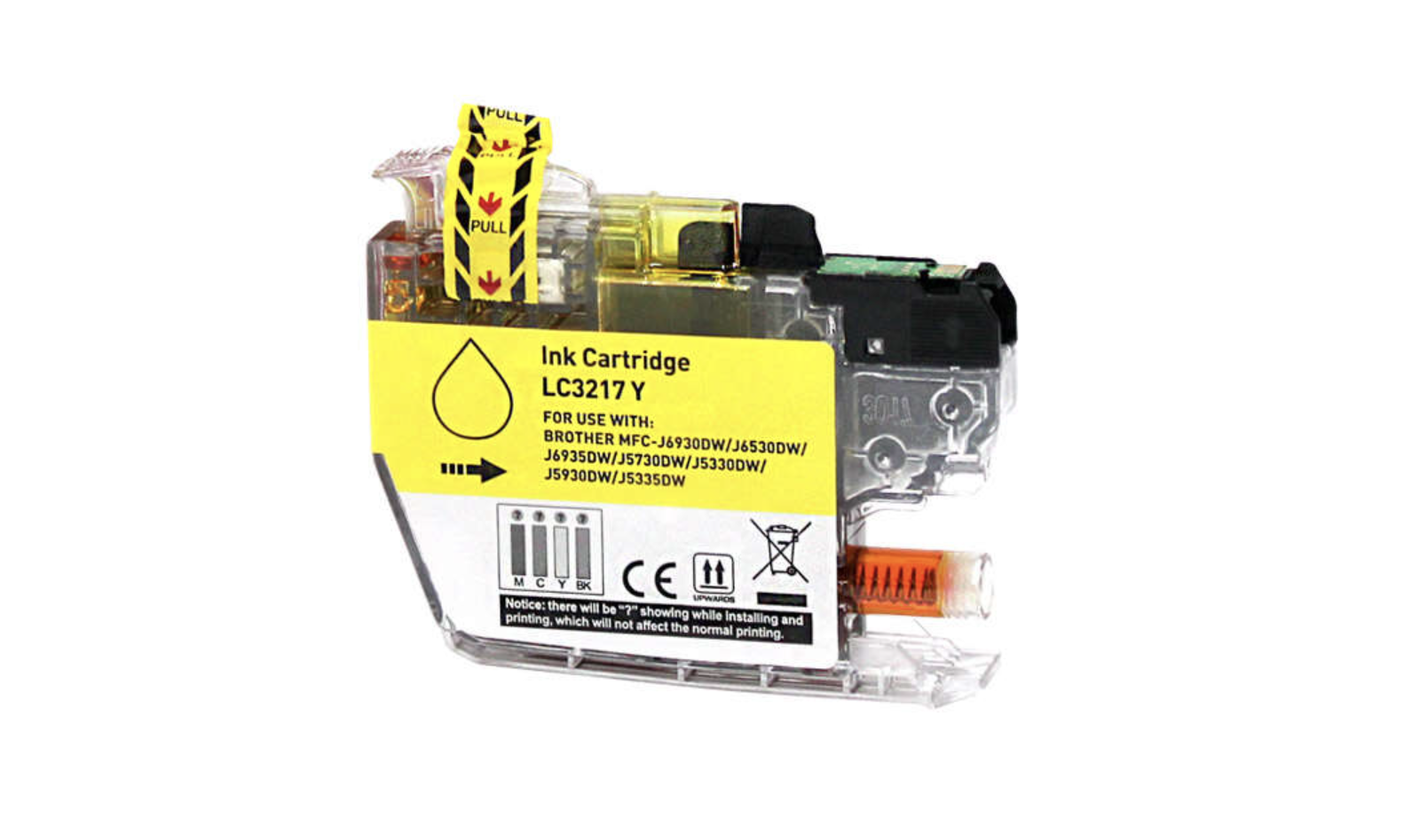 Cartucho Brother RB-LC3217YL Amarillo