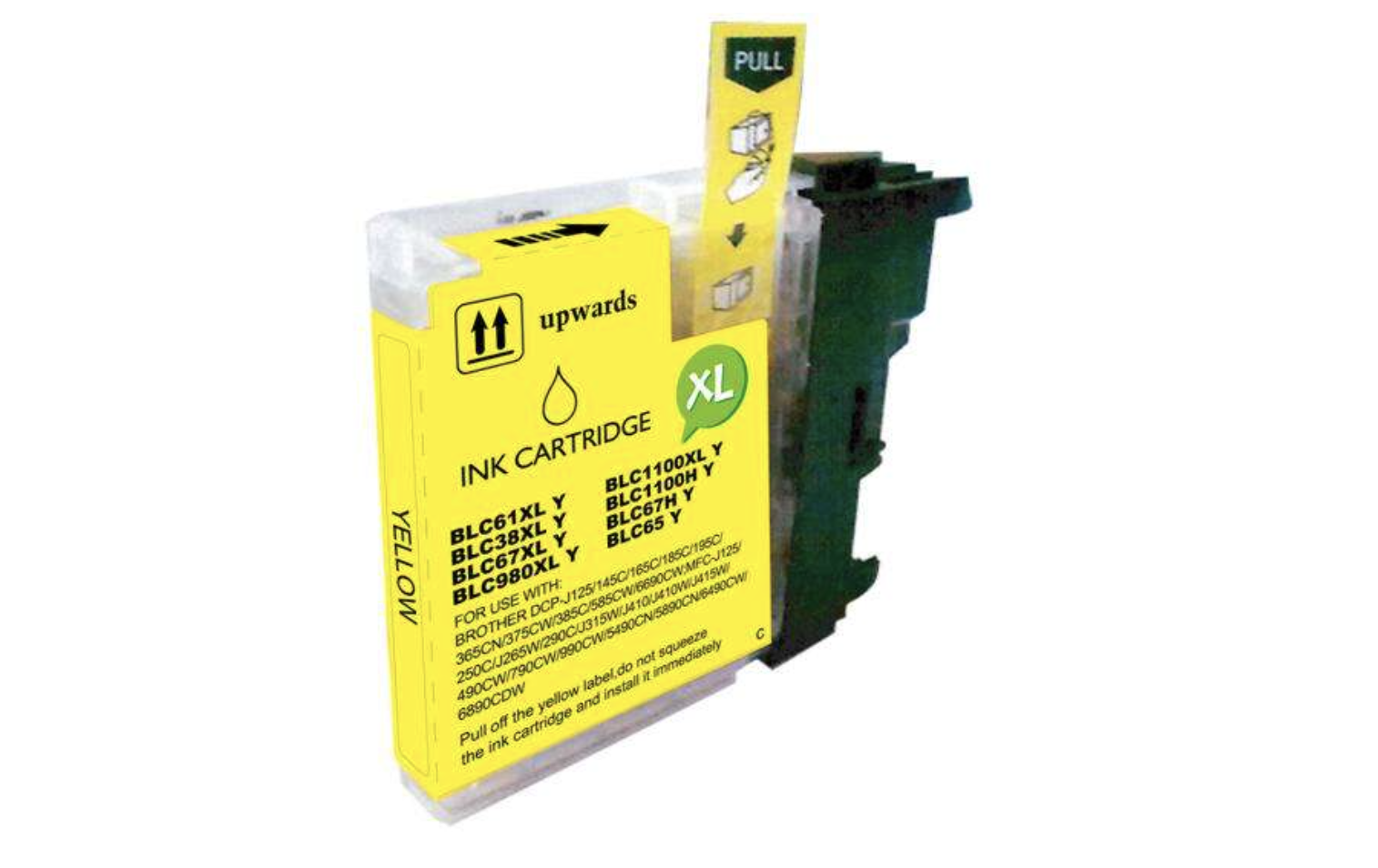 Cartucho Brother LC980XL/LC1100XL/LC985XL Amarillo