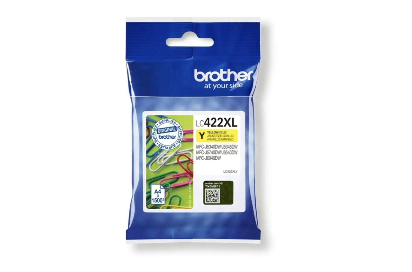 Cartucho LC422XL Amarillo ORIGINAL