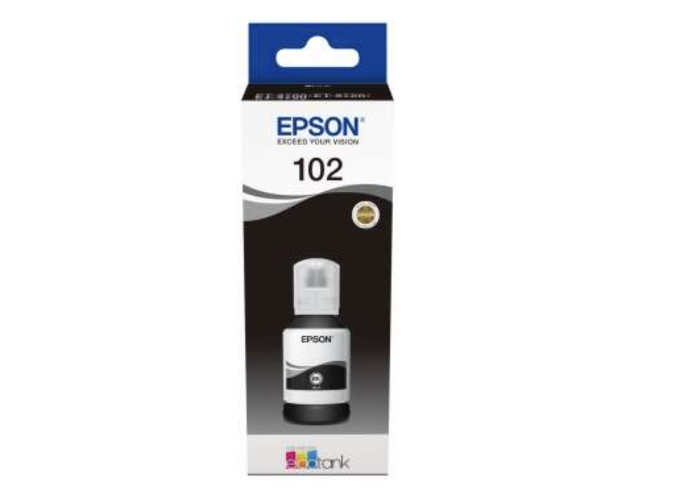 Epson 102 Cyan Botella de Tinta Pigmentada Original - C13T03R240