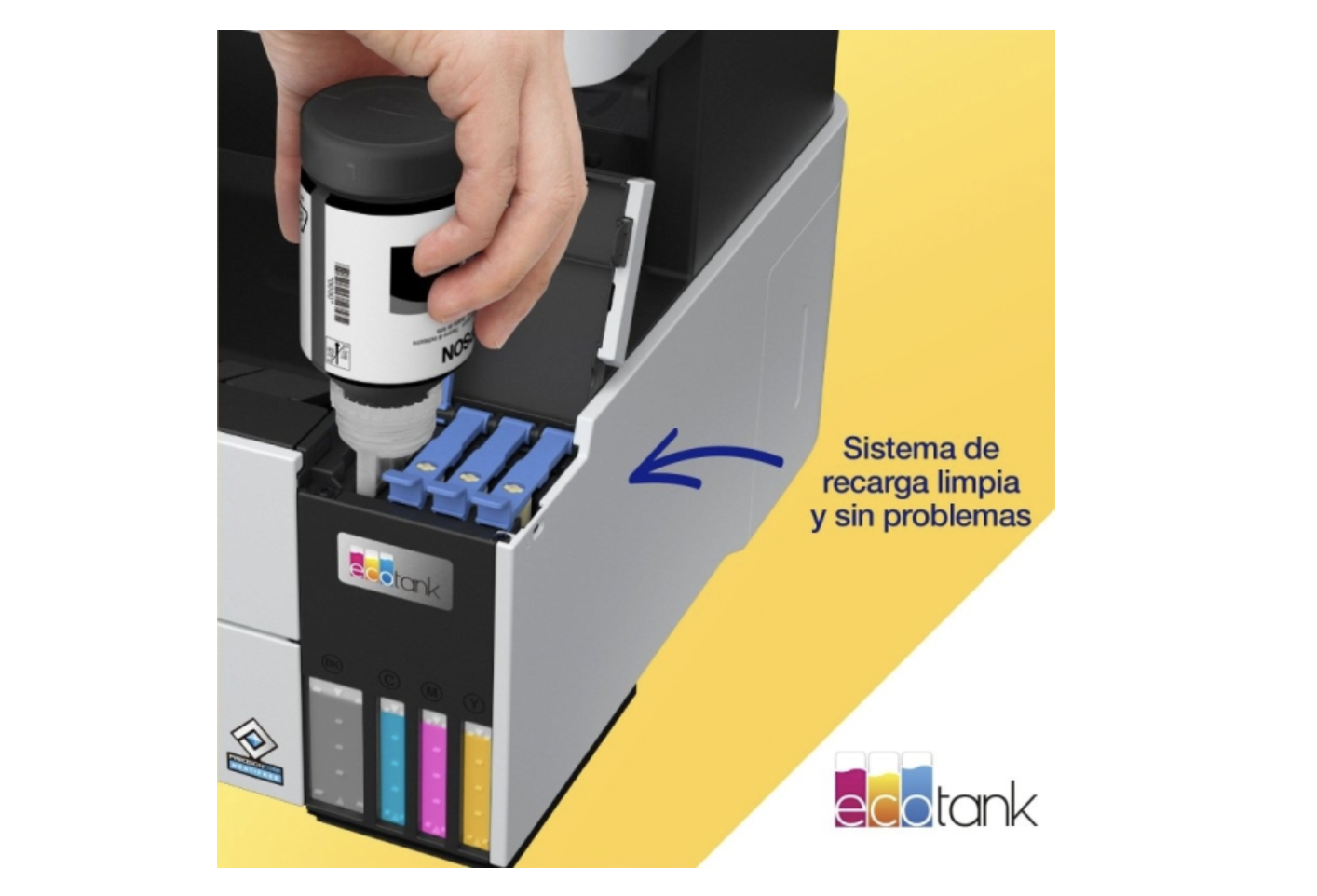 Epson EcoTank ET5185 A4 Impresora Multifuncion Color Fax Duplex WiFi 37ppm - ADF de 35 hojas