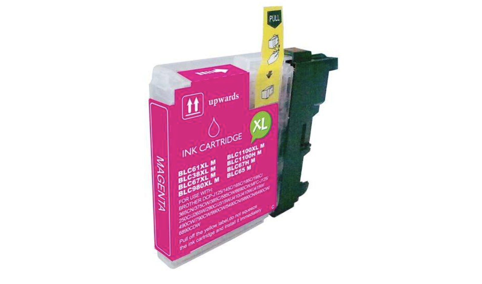 Cartucho Brother LC980XL/LC1100XL/LC985XL Magenta