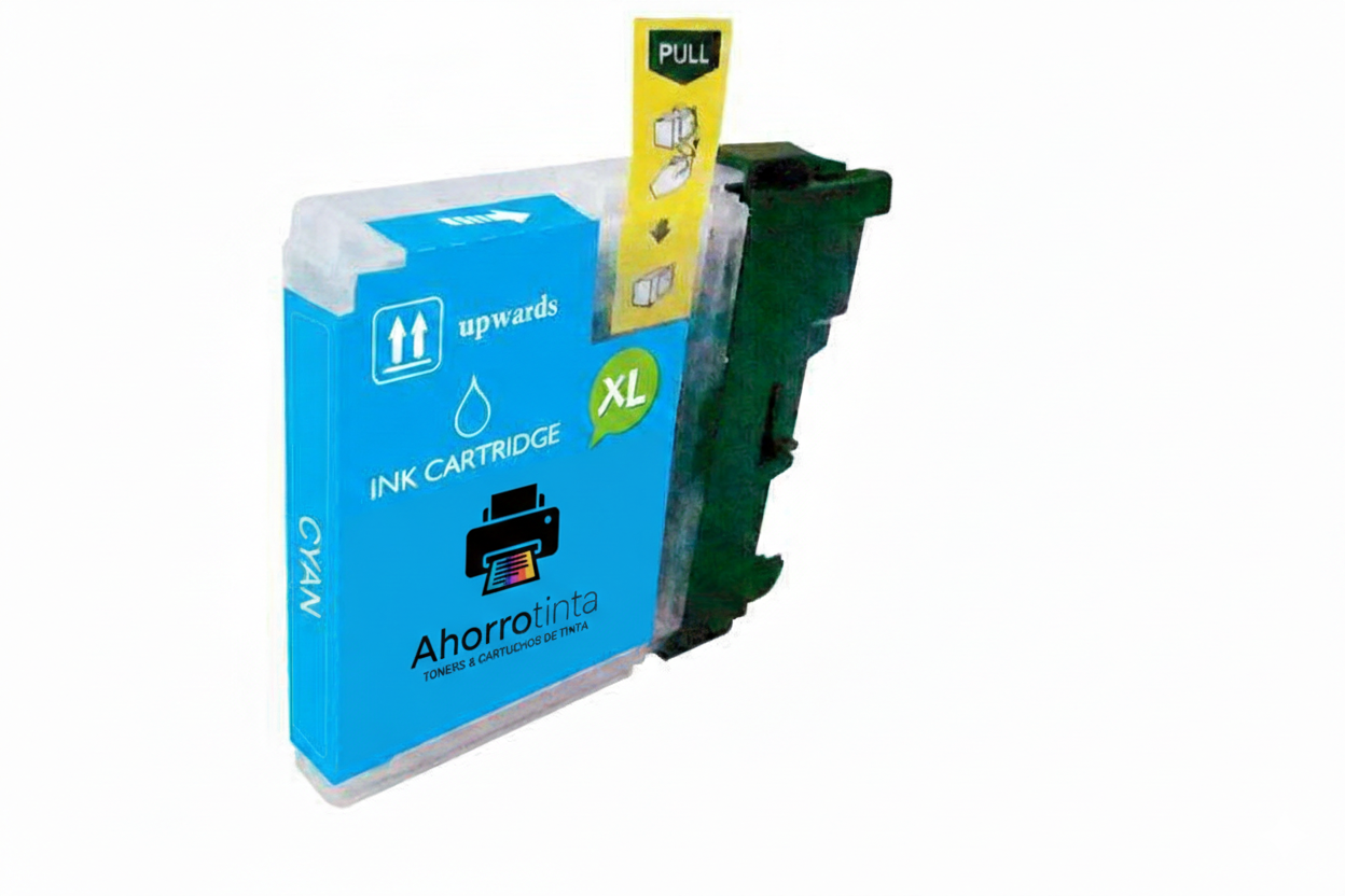 Cartucho Brother LC980XL/LC1100XL/LC985XL Cyan