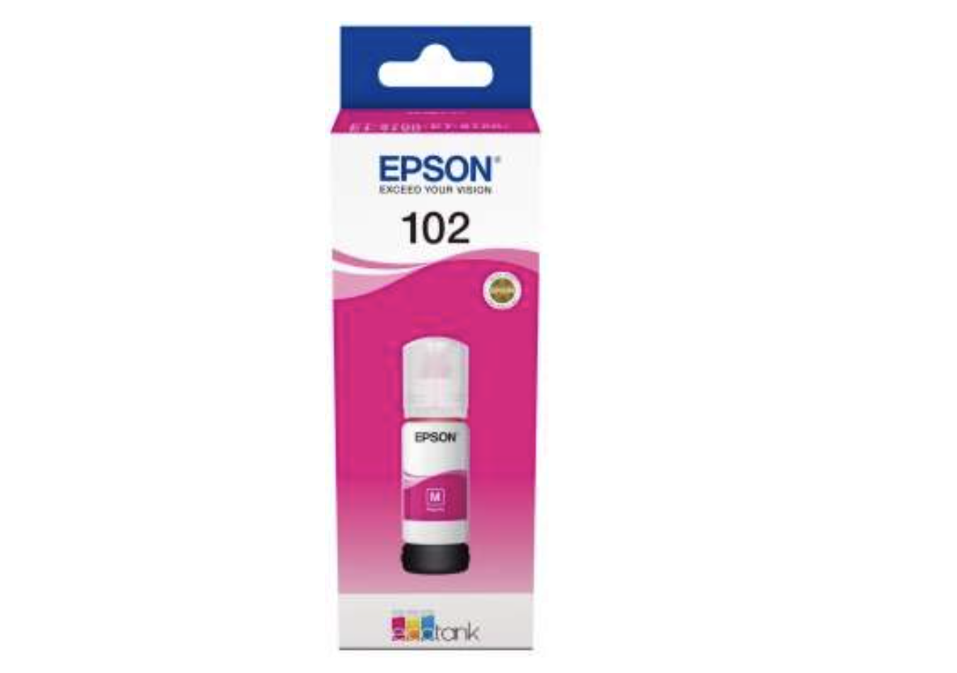 Epson 102 Cyan Botella de Tinta Pigmentada Original - C13T03R240