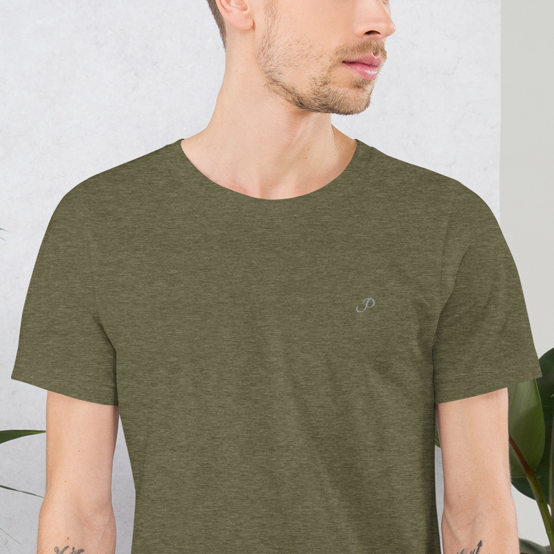 Man Staple T-Shirt | Embroidery