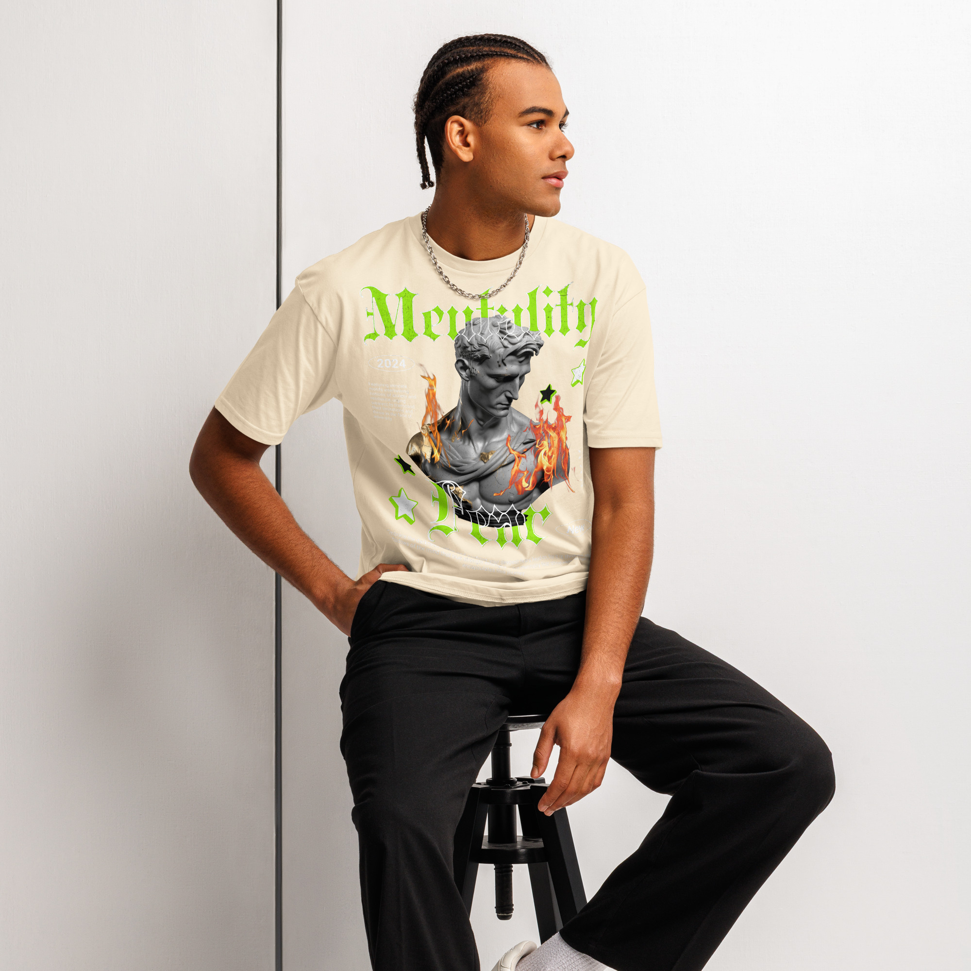 Men's Premium Short Sleeve Tee | Cotton Heritage | Mentality Fear