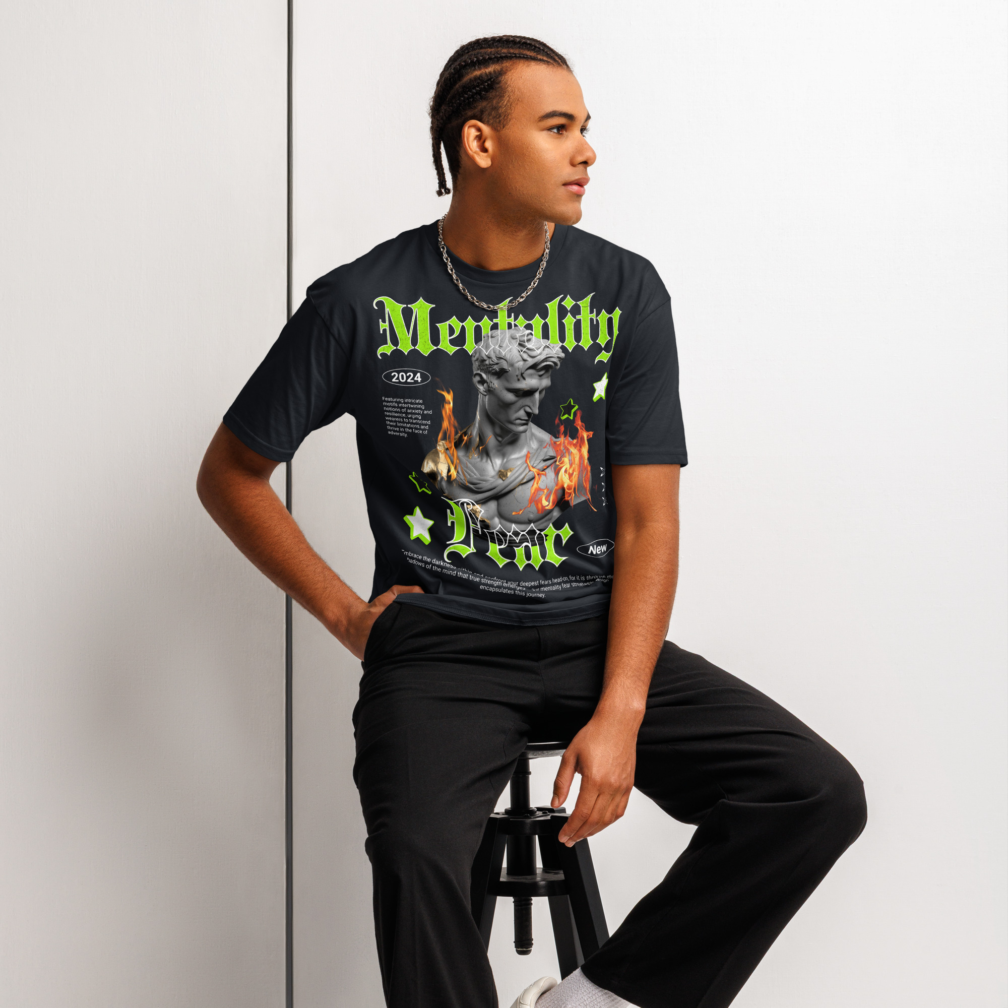 Men's Premium Short Sleeve Tee | Cotton Heritage | Mentality Fear