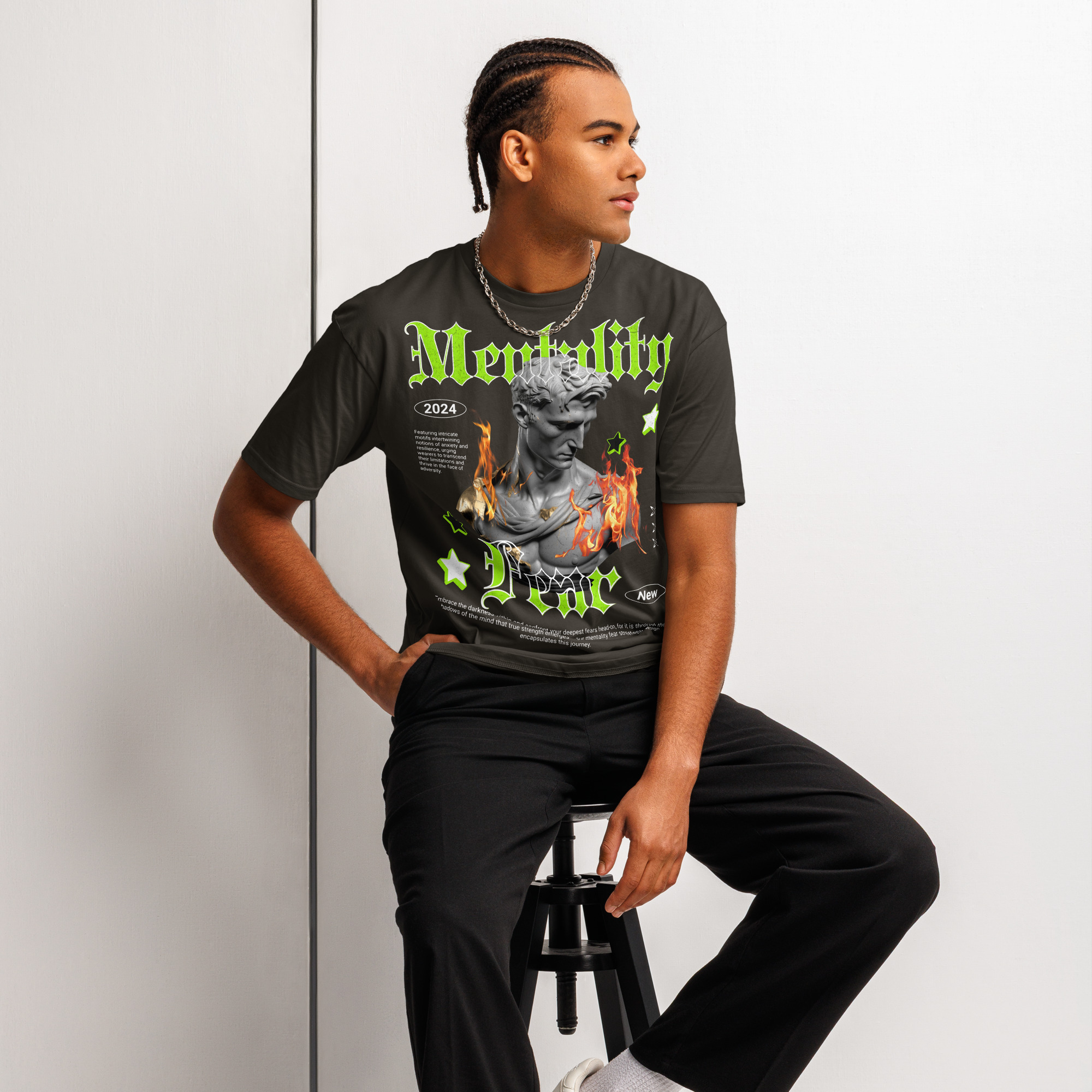 Men's Premium Short Sleeve Tee | Cotton Heritage | Mentality Fear