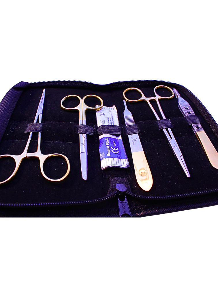Suture Master™ Deluxe Suturing Kit – Signature Gold Plated Instruments