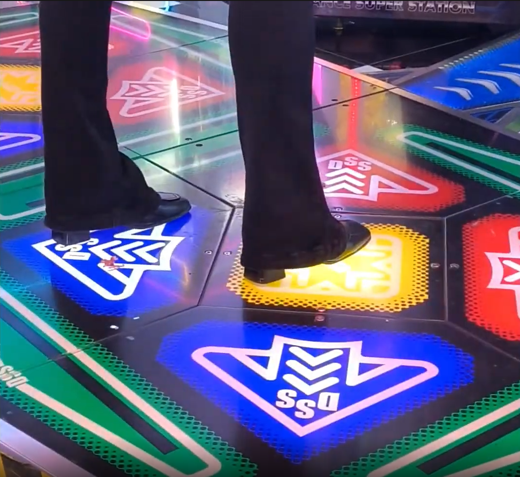 High heels and sneakers pinkie crush