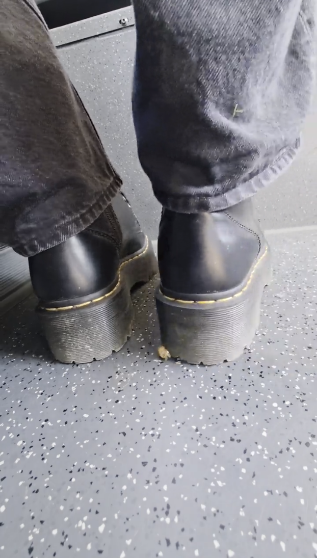 Snail Crush in Bus by Doc Martens