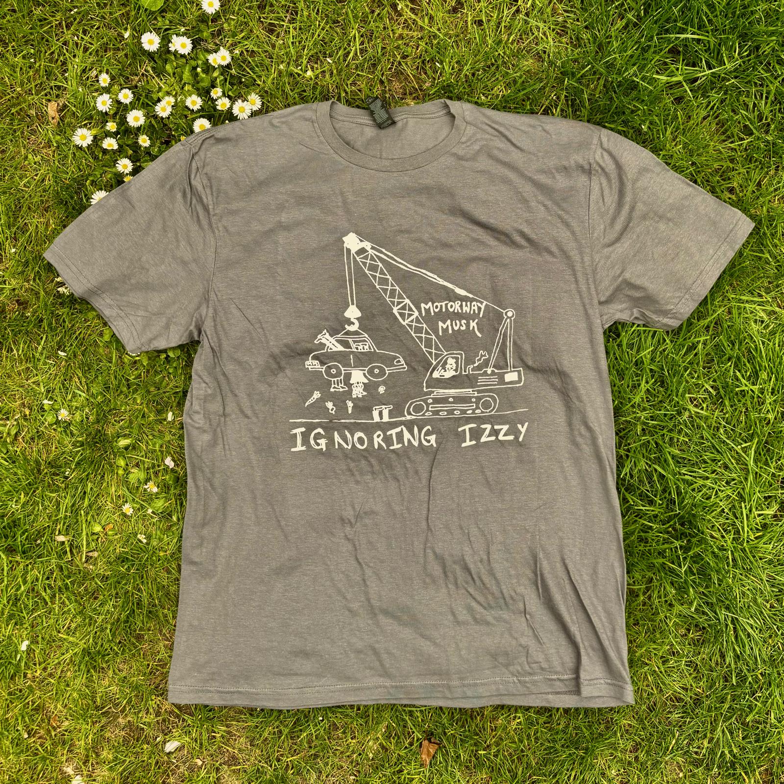 Motorway Musk Tour T-shirt Grey and White 