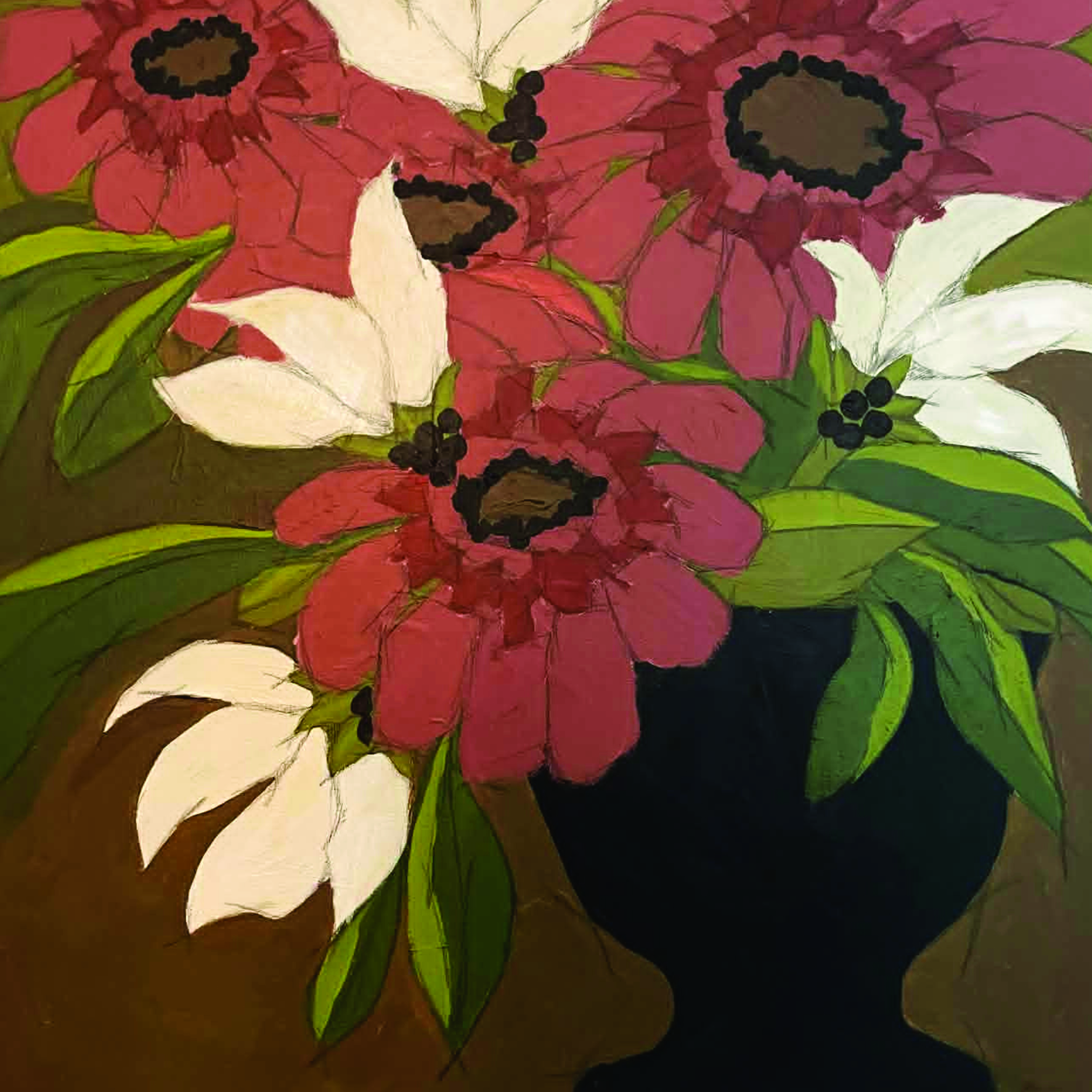 ''April Bloom' Greeting Card