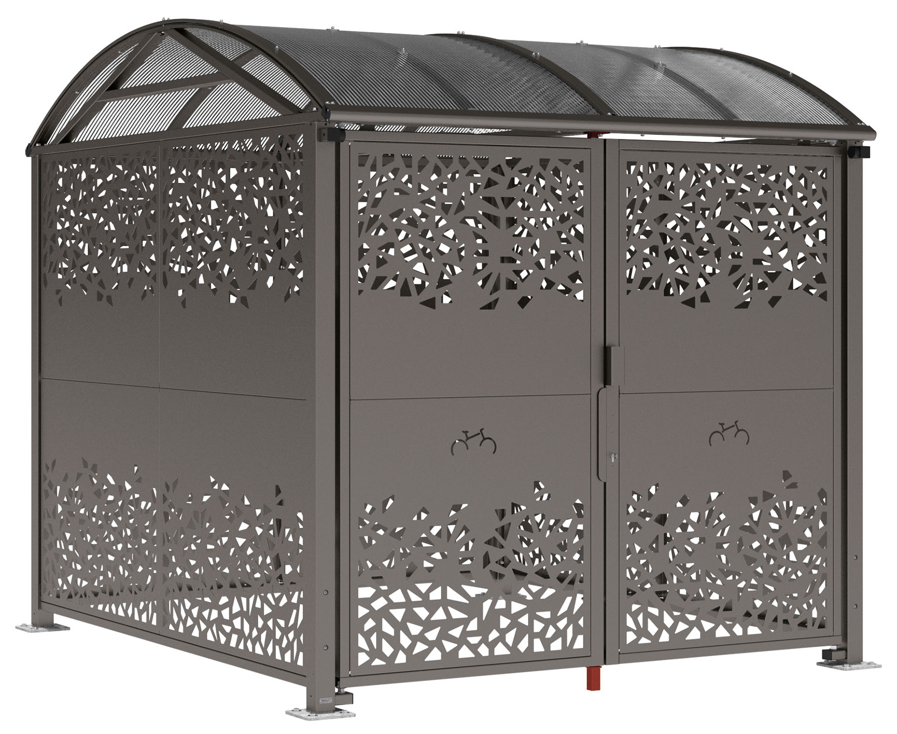 Aparcamiento Bóveda L con chapa recortada