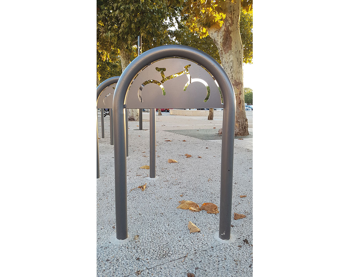 Aparcabicicletas Clip Ø 60mm