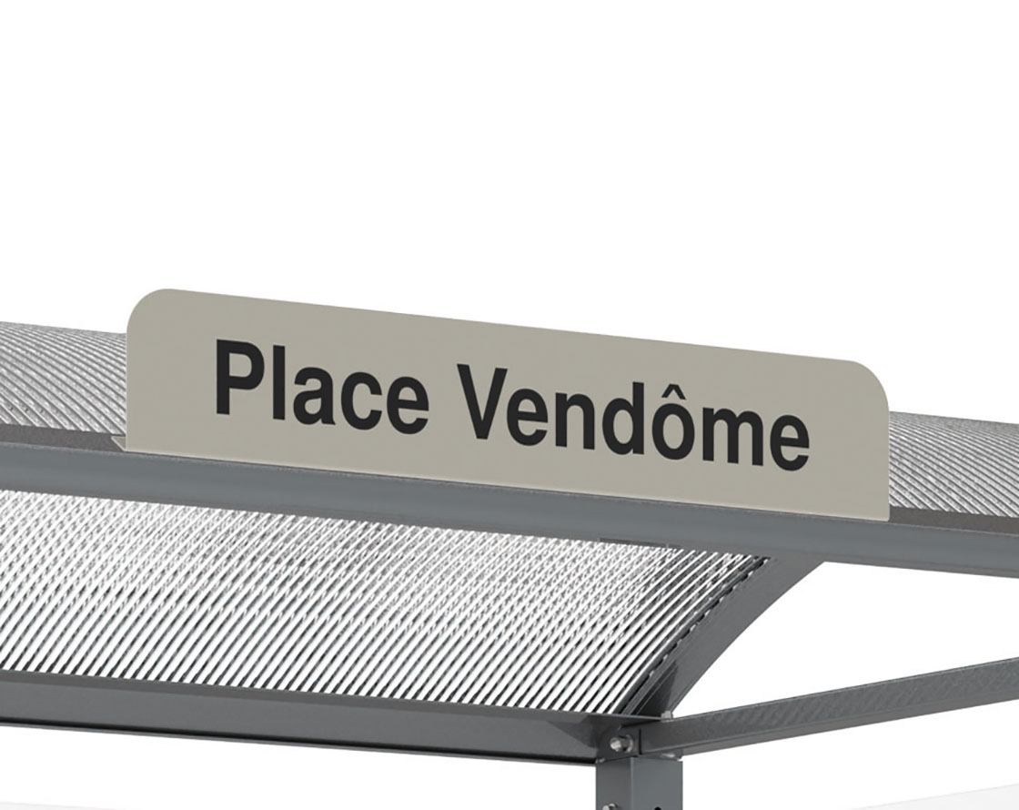 Marquesina de autobús Bóveda